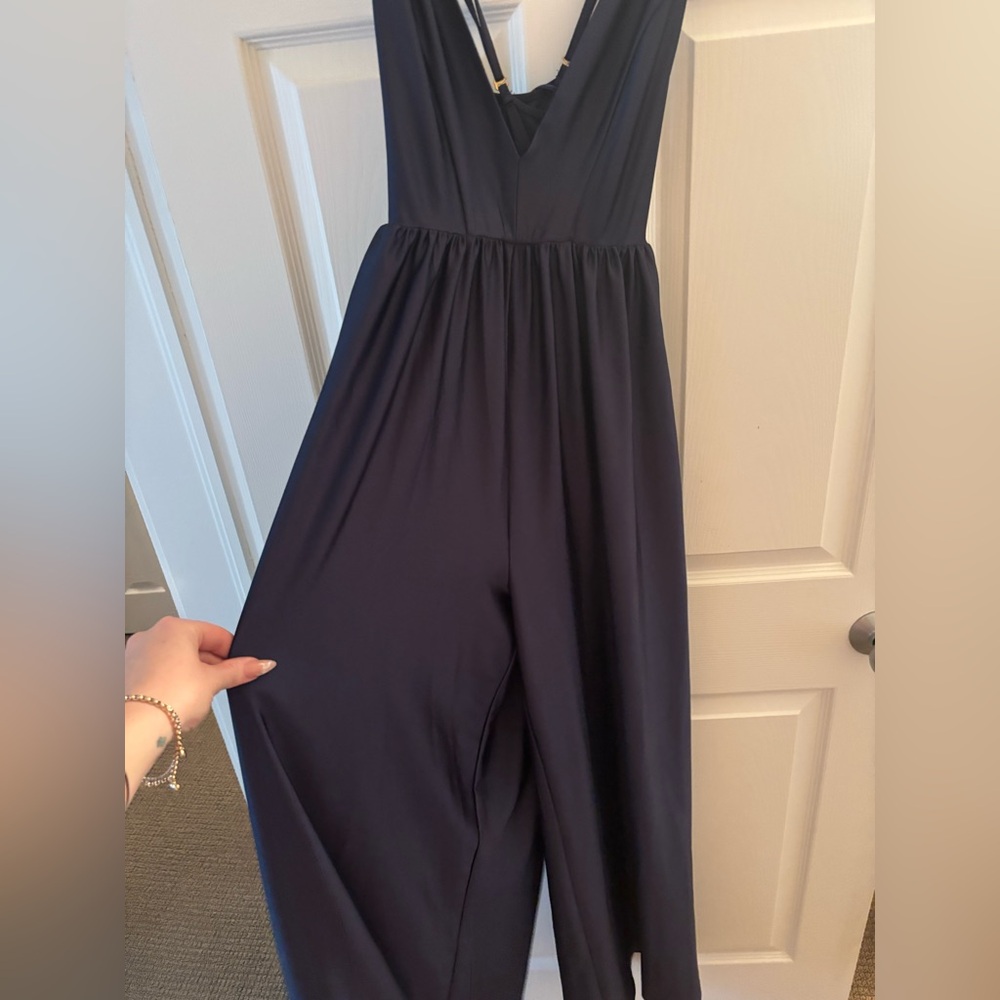 Urban Outfitters Deep Blue Jumpsuit
